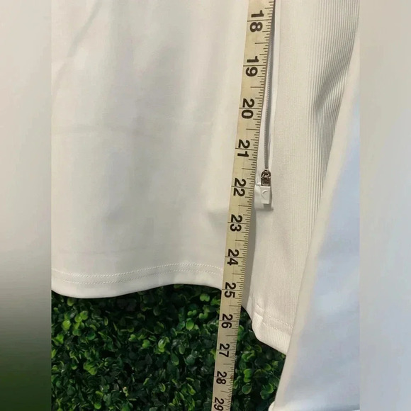 NWT Zyia - Fitted Flight Jacket in White - Size 3X - Picture 8 of 9